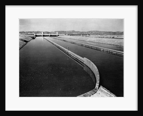 Imperial Dam and All American Canal by Anonymous