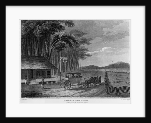 American Stage Waggon by J. Storer