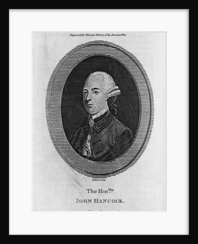 Portrait of John Hancock by Anonymous