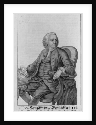 Portrait of Benjamin Franklin by Anonymous