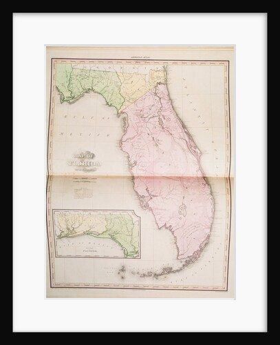 Map of Florida by Anonymous
