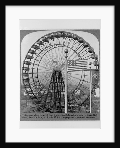 Ferris Wheel at Saint Louis World's Fair by Anonymous