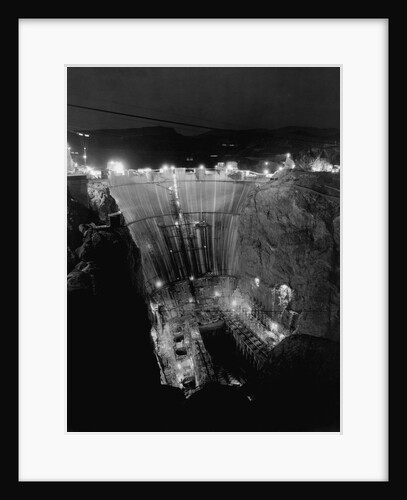 Boulder Dam Under Construction by Anonymous