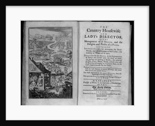 Title Page of an Old Cook Book by Anonymous