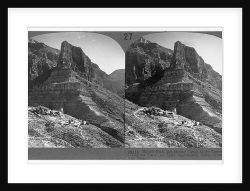 Hermit Cabins in the shadow of Hermit Peak by Anonymous