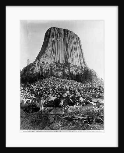 Devil's Tower, Wyoming by Anonymous