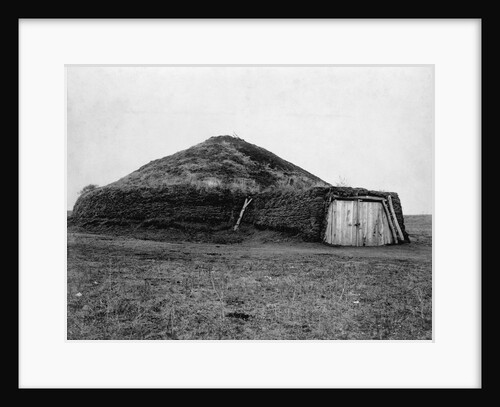 Pawnee Mud Lodge by Anonymous