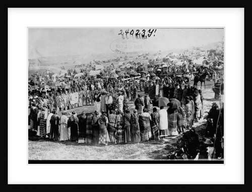 Squaws in a Circle Perform a Ceremonial Dance by Anonymous