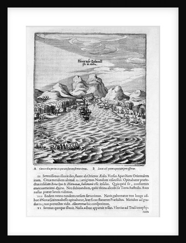 Dutch Explorers Greeted by Indians in Chile by Anonymous