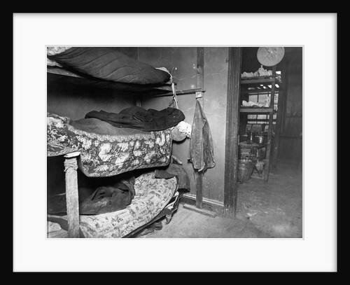 Bunkrooms in New York Tenement House by Anonymous