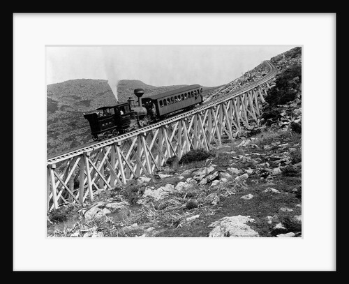 Railroad Climbing Mount Washington by Anonymous