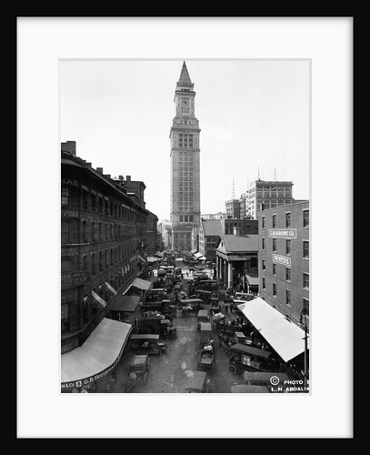 Custom House and Commercial Street by Anonymous