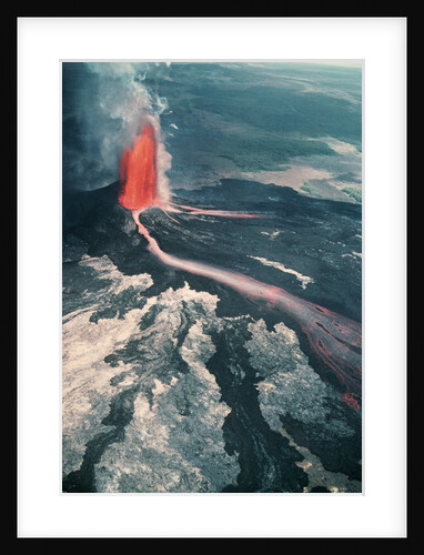 Eruption of Pu'u O'o Crater by Anonymous