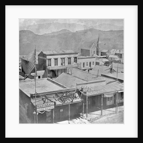 View of Virginia City from the International Hotel by Anonymous