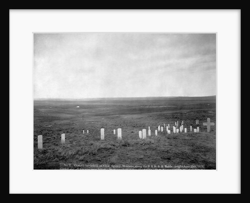 Custer's Battlefield Cemetery by Anonymous