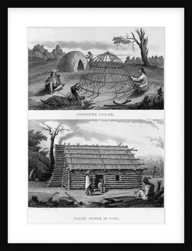 Chippewa Lodge and Creek House by Anonymous