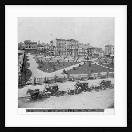 Portsmouth Plaza in San Francisco, California by Anonymous
