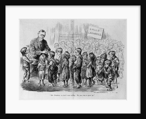 Magazine Illustration of Child Laborers by Anonymous