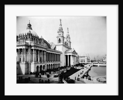 Palace of Mechanic Arts in Chicago Fair by Anonymous