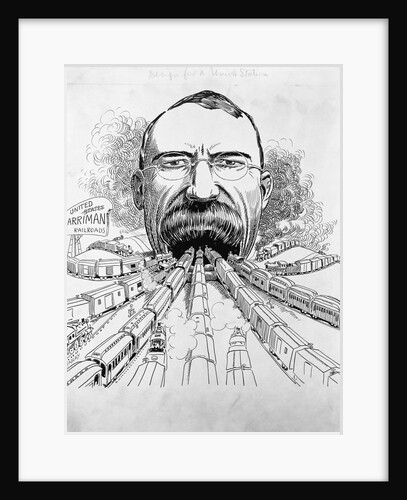 Robber Baron Swallowing the Railroads by Anonymous