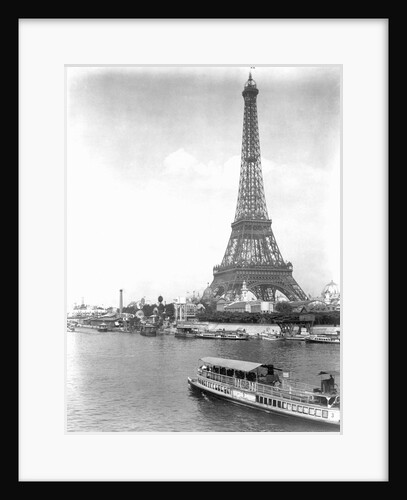River Seine and Eiffel Tower by Anonymous