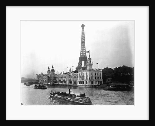Tourist Boat on the River Seine by Anonymous