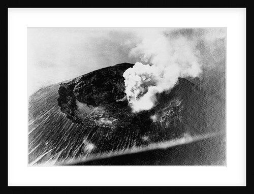 Smoke From Mount Vesuvius by Anonymous