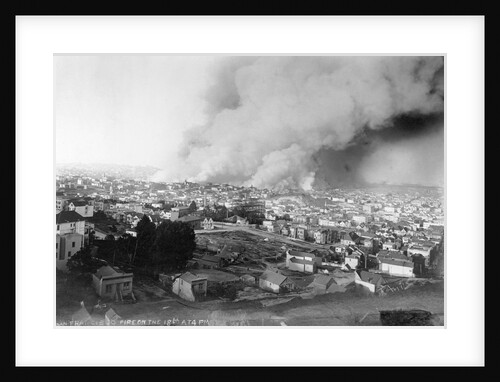 The Fire Following the Earthquake of 1906 by Anonymous