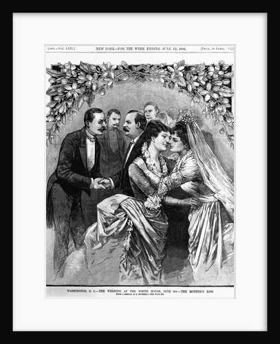 The Wedding at the White House Illustration by Anonymous