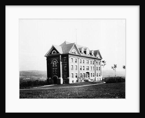 Mount Vernon School building, Northfield, Mass. Photoprint by A.R. Levering SSF
