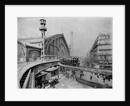 Elevated Train in Paris by Anonymous