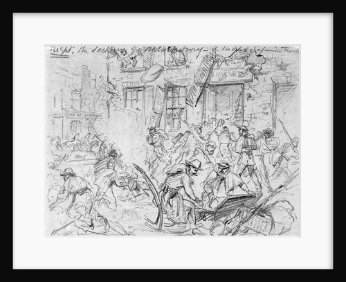 Sacking of Fredericksburg by Anonymous