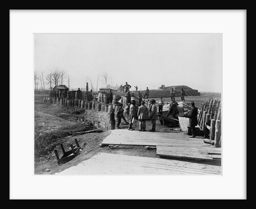 Confederate Fortifications by Anonymous