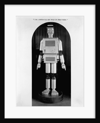 A Robot Built for the Texas Centennial Exposition by Anonymous