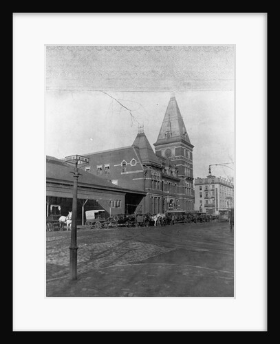 Railroad Depot Where President Garfield was Shot by Anonymous