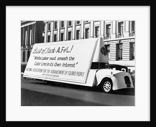 NAACP Moving Billboard by Anonymous