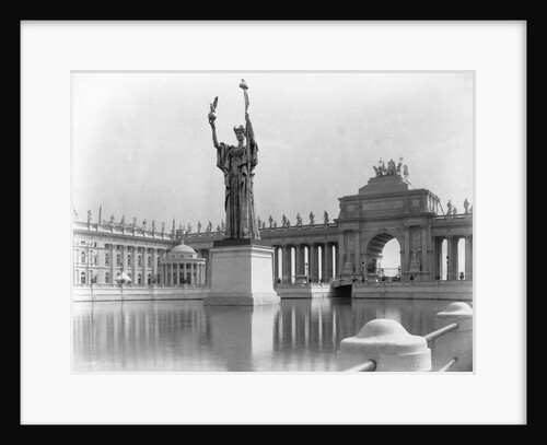 Statue of the Republic and Peristyle at the World's Columbia Exposition by Anonymous