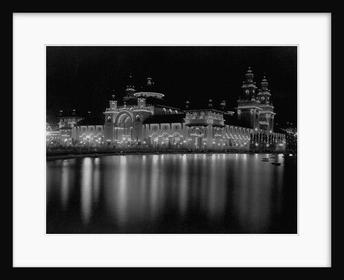The Machinery Building at the Pan American Exposition by Anonymous
