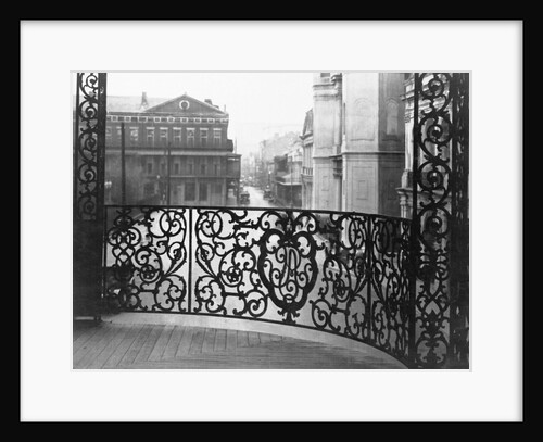 Metal Filigree Railing by Anonymous