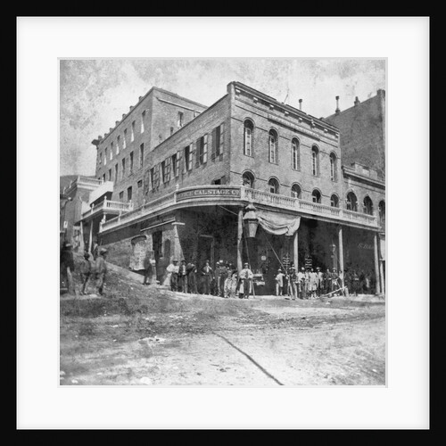Office Building of the California Stage Company by Anonymous