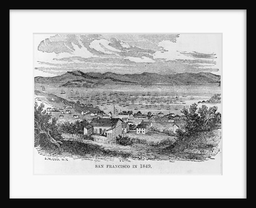 San Francisco in 1849 by G.W. Orr