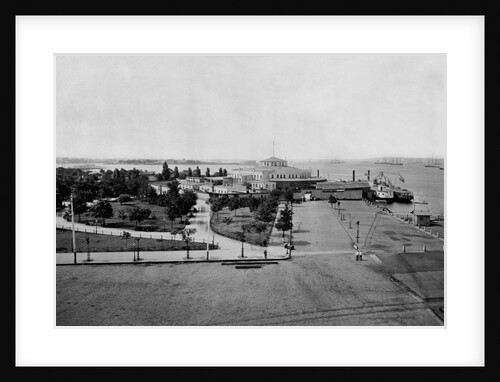 Castle Garden on New York Waterfront by Anonymous