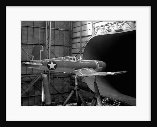 Corsair in Wind Tunnel by Anonymous
