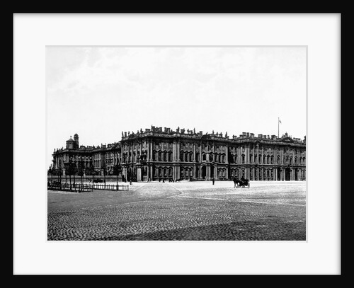 The Winter Palace, St. Petersburg, Russia by Anonymous