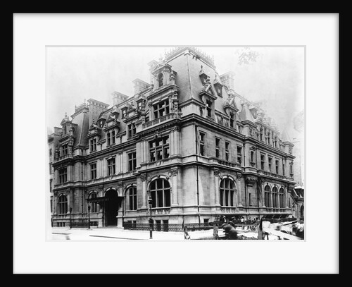 Residence of John Jacob Astor, New York by Anonymous