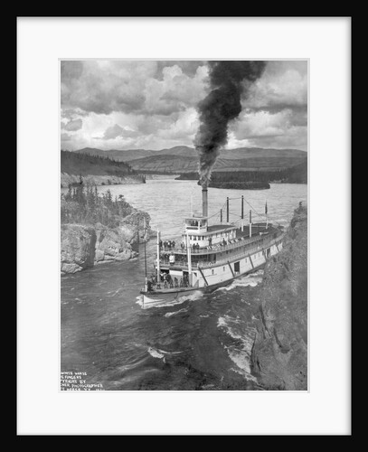 The White Horse Steamer in the Five Finger Rapids by Anonymous