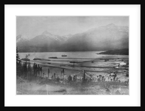 Piers in Skagway by Anonymous