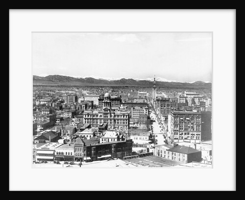 Rocky Mountains Rim Denver, Colorado by Anonymous