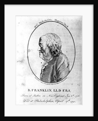 Benjamin Franklin in Old Age by Anonymous