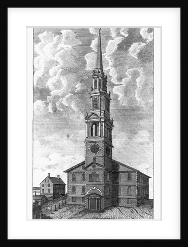 Baptist Meeting House in Providence, Rhode Island by Anonymous
